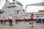 Cadetes de primer año de la Escuela Naval arriban al Puerto de Arica a bordo del Transporte AP-41 “Aquiles”