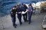 Cadetes de primer año de la Escuela Naval arriban al Puerto de Arica a bordo del Transporte AP-41 “Aquiles”