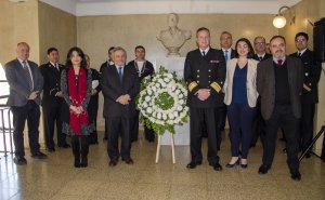 Auditor General de la Armada participa en homenaje a Arturo Prat