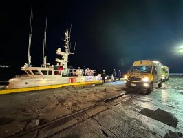 Tercera Zona Naval realizó operativo de rescate en Estrecho de Magallanes