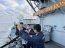 Grumetes realizan su embarco profesional a bordo de la Fragata “Almirante Riveros”