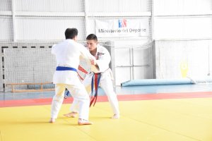 Seleccionado de judo de la Escuela Naval tuvo destacados resultados en Liga de Educación Superior Regional 2023 