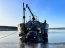  Tras 12 años la Barcaza 'Elicura' realiza navegación canal de acceso a bahía Chilota en isla grande de Tierra del Fuego  