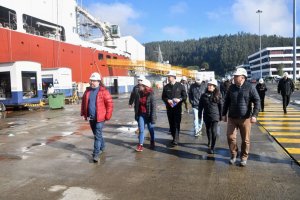Científicos de la Región del Biobío conocieron el Buque Rompehielos “Almirante Viel” Científicos de la Región del Biobío conocieron el Buque Rompehielos “Almirante Viel”