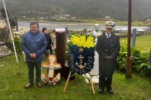 Quinta Zona Naval conmemoró 58 años del naufragio de la escampavía “Janequeo”