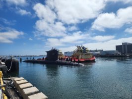 Submarino “Carrera” arriba hasta las costas de Estados Unidos para dar inicio al ejercicio DESI 2023