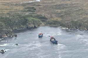 Capitanía de Puerto de Puerto Williams activó operativo ante hundimiento de lancha