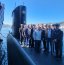 Senadores de la República visitaron Unidades de combate de la Armada de Chile
