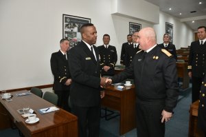 Condestable Mayor de la Cuarta Flota de la Armada de Estados Unidos visitó Valparaíso y Talcahuano