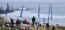 Policía Marítima de Pichilemu resguarda seguridad en Punta de Lobos durante los Panamericanos 2023