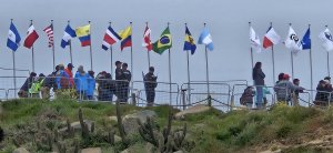 Policía Marítima de Pichilemu resguarda seguridad en Punta de Lobos durante los Panamericanos 2023