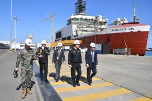 Base Naval de Talcahuano recibe a Ministro Consejero de la Embajada de la República de Corea del Sur