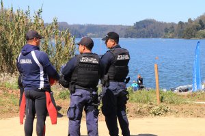 Guarnición Naval Talcahuano apoya competencia de remo en los Juegos Panamericanos