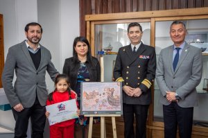 Alumna de Punta Arenas fue premiada en concurso de pintura escolar “Prat en el corazón de Chile”