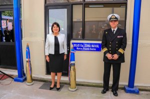 Comandante en Jefe de la Segunda Zona Naval inaugura centro de artes marciales en la Base Naval de Talcahuano