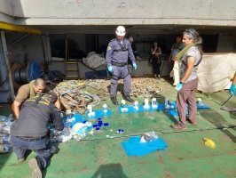 Autoridad Marítima de Hanga Roa realizó incautación de cocaína que procedía desde el continente Autoridad Marítima de Hanga Roa realizó incautación de cocaína que procedía desde el continente