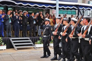 Segunda Zona Naval participó en la conmemoración del 259º Aniversario de la comuna de Talcahuano