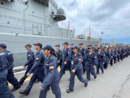 Grumetes efectuaron período práctico de embarco en buque “Sargento Aldea” y Fragatas de la Escuadra Nacional