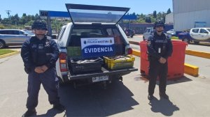 Policía Marítima de Coronel y Lota decomisó 1.200 kilos de recurso Jurel Policía Marítima de Coronel y Lota decomisó 1.200 kilos de recurso Jurel