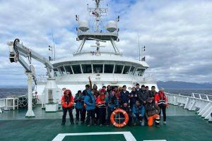 AGS “Cabo de Hornos” concluye comisión científica en región de Magallanes y Antártica Chilena