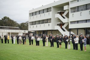 Comandante en Jefe de la Armada encabeza ceremonia de despedida de Oficiales Superiores