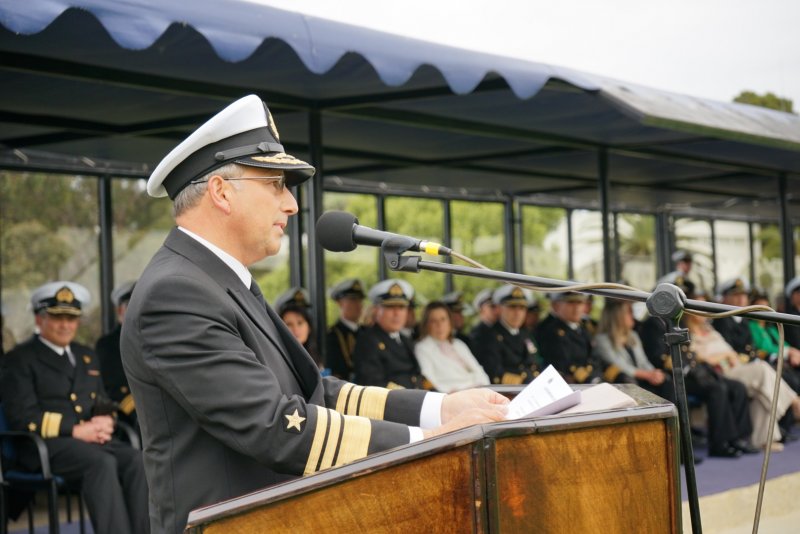 Comandante en Jefe de la Armada encabeza ceremonia de despedida de ...