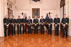 Se realizó ceremonia de ascensos de Vicealmirantes y Contraalmirantes del Alto Mando Naval 2024 Se realizó ceremonia de ascensos de Vicealmirantes y Contraalmirantes del Alto Mando Naval 2024