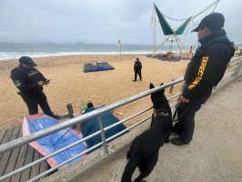 Policía Marítima realizó intensa fiscalización en el borde costero de Viña del Mar Policía Marítima realizó intensa fiscalización en el borde costero de Viña del Mar