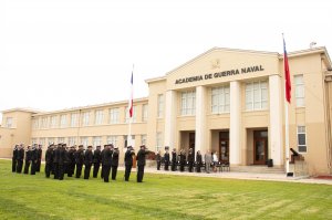 Realizan cambio de mando de la Academia de Guerra Naval