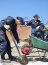 Cadetes de la Escuela Naval colaboran con el apoyo a las zonas afectadas en la región de Valparaíso