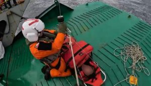 Grupo Aeronaval Sur realiza con éxito aeroevacuación en Islote Fairway Grupo Aeronaval Sur realiza con éxito aeroevacuación en Islote Fairway