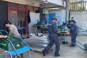 Grumetes y Cadetes se despliegan en centros de acopio de Viña del Mar y Quilpué Grumetes y Cadetes se despliegan en centros de acopio de Viña del Mar y Quilpué