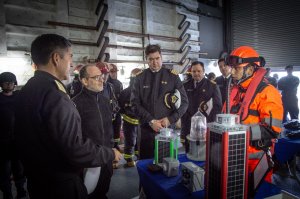 Subsecretario para las Fuerzas Armadas visitó la Gobernación Marítima de Punta Arenas y el Patrullero Oceánico “Marinero Fuentealba”