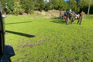 Dotación del Grupo Aeronaval Talcahuano realizó evacuación médica desde Isla Mocha