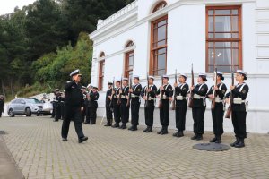 Jefe del Estado Mayor General de la Armada revistó la Base Naval Talcahuano