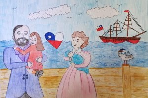Concurso de pintura escolar “Prat en el Corazón de Chile” 2024 anunció sus ganadores