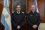 Jefe del Estado Mayor General de la Armada realizó visita a Embajador de Chile en Argentina