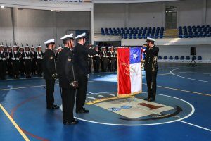 Nueva generación de Marineros del Servicio Militar realiza juramento a la Bandera Nueva generación de Marineros del Servicio Militar realiza juramento a la Bandera