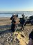 Policía Marítima de Quintero multó a 5 conductores por ingresar con sus vehículos a la playa