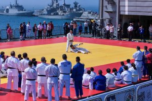 Federación Nacional de Judo efectúa entrenamiento a bordo del Buque Multipropósito “Sargento Aldea” Federación Nacional de Judo efectúa entrenamiento a bordo del Buque Multipropósito “Sargento Aldea”
