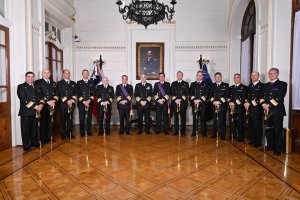 Ceremonia de ascensos de Vicealmirantes y Contraalmirantes en la Armada