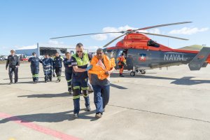 Tercera Zona Naval completa exitoso rescate en el Seno Otway