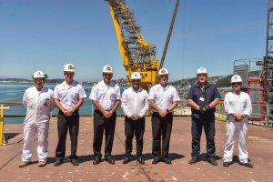 Delegado Presidencial de la región del Biobío conoció capacidades operativas y logísticas de ASMAR Talcahuano Delegado Presidencial de la región del Biobío conoció capacidades operativas y logísticas de ASMAR Talcahuano