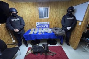Policía Marítima da otro golpe al narcotráfico por vía marítima