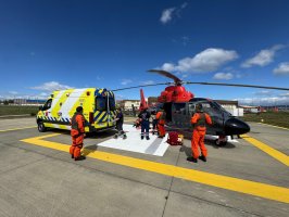 Tercera Zona Naval evacuó con éxito a turista desde el Parque Nacional Torres del Paine