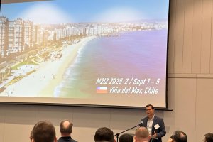 Oficial de la Armada de Chile participa en foro internacional sobre interoperabilidad de fuerzas de tarea