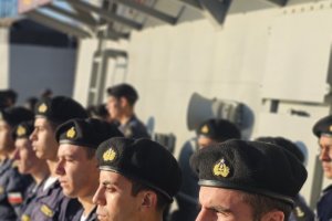 Cadetes de segundo año realizaron instrucción a bordo de la fragata “Almirante Blanco”