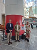 Director del Museo Marítimo Nacional se traslada a Italia para participar de encuentro con representantes de museos marítimos