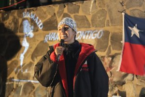 Policía Marítima resguarda travesía nocturna de nadadora Bárbara Hernández Policía Marítima resguarda travesía nocturna de nadadora Bárbara Hernández