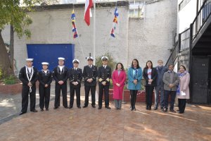 Armada participa en aniversario 169º de la Escuela “Cadete Arturo Prat Chacón”
